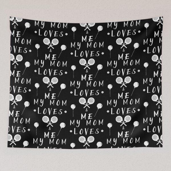 Item preview, My MOM Loves Padel Tennis and ME  designed and sold by FunSilly.