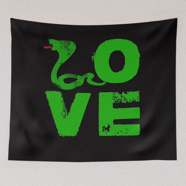 Item preview, Retro snake cobra love designed and sold by Imutobi.