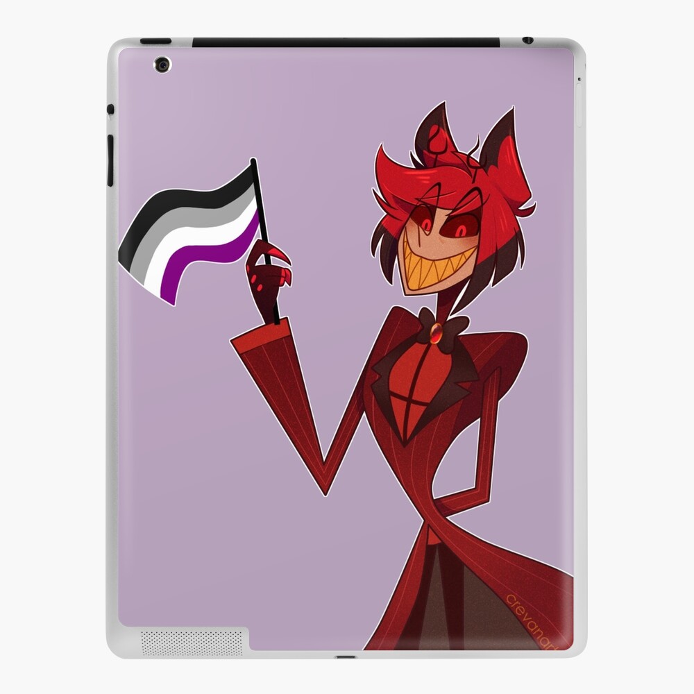 Hazbin Hotel Alastor - Asexual pride