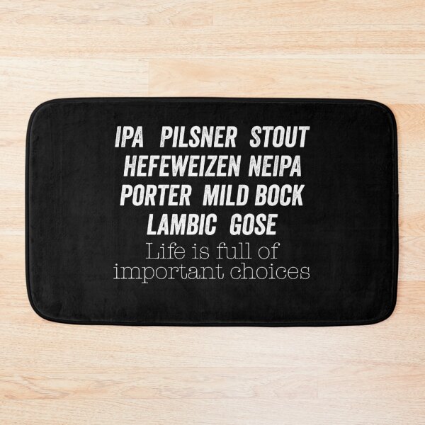 Item preview, Life is full of important choices designed and sold by Craftaholic.