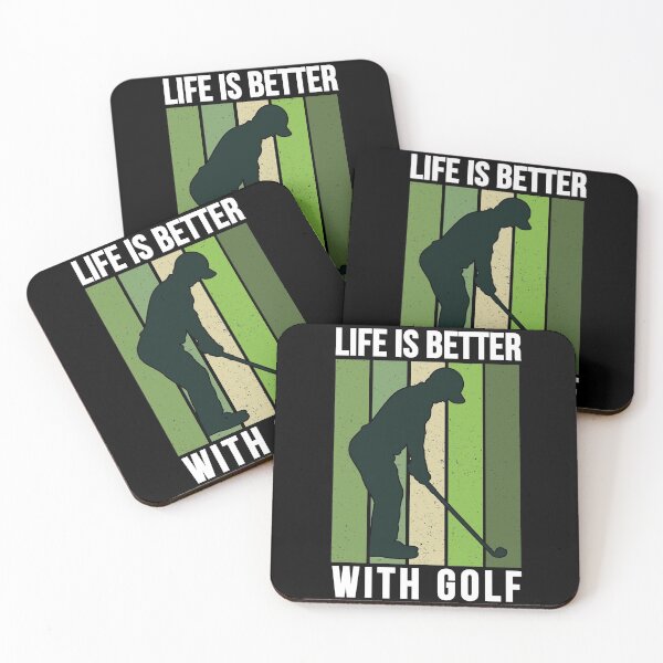 Item preview, Life is better with golf merch for golf lovers designed and sold by Apoorv Choudhary.
