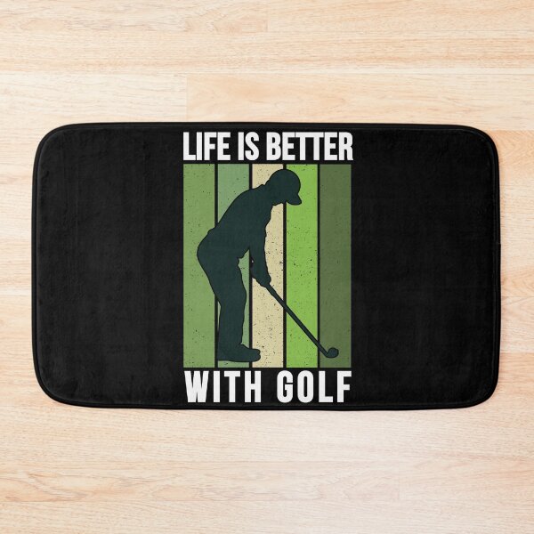 Item preview, Life is better with golf merch for golf lovers designed and sold by Apoorv Choudhary.