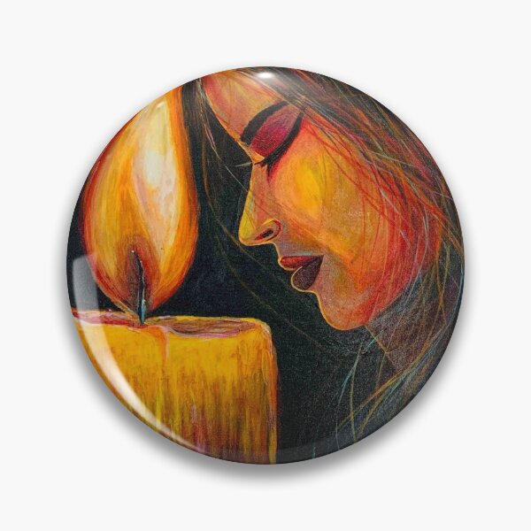 Item preview, Candle Light Face designed and sold by LipikaDesigns.