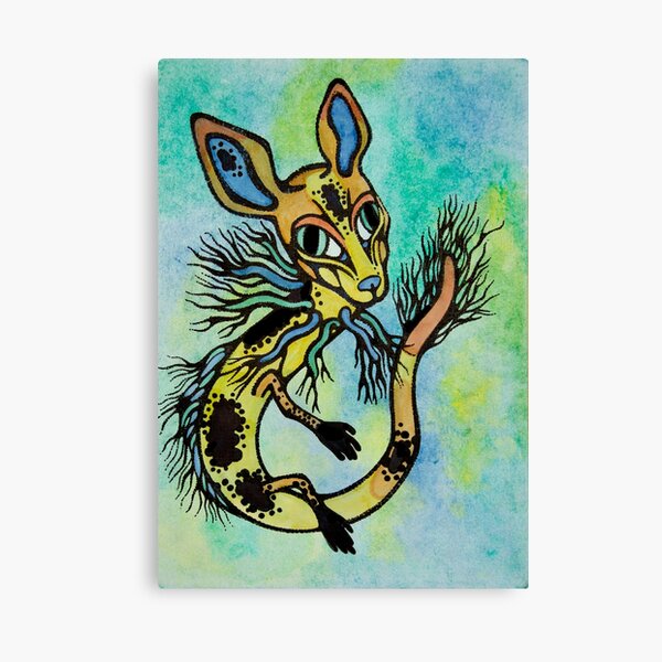 River Critter Canvas Print