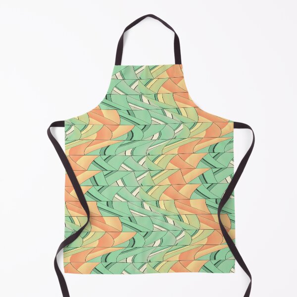 Item preview, Emerald and salmon pattern designed and sold by Gaspar Avila.