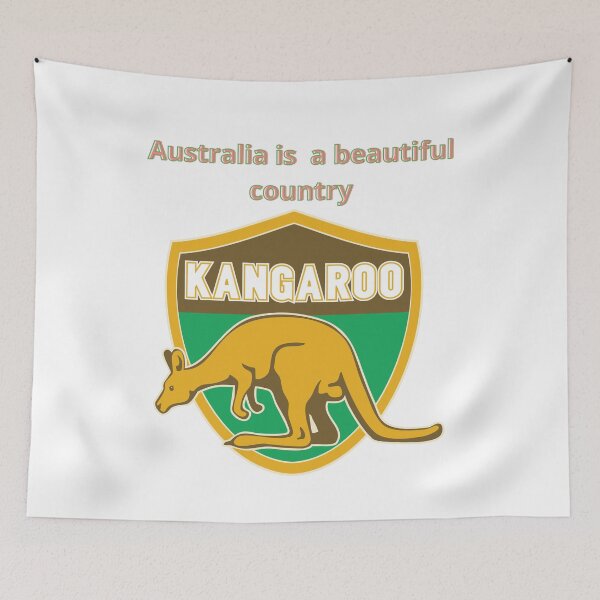Item preview, Beautiful kangaroo is an Australian animal designed and sold by esm75.