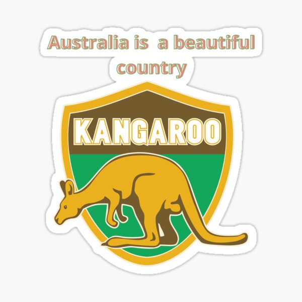 Item preview, Beautiful kangaroo is an Australian animal designed and sold by esm75.