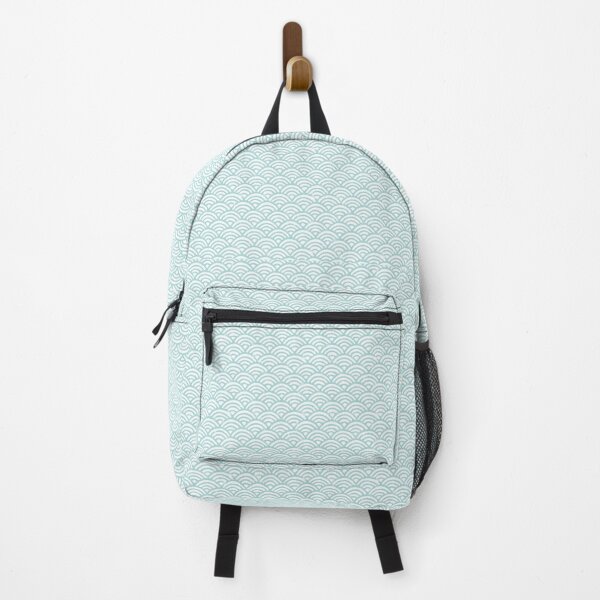 Item preview, Teal waves swirl pattern designed and sold by littlebloom.