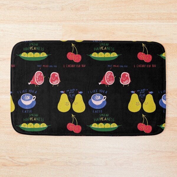 Item preview, Romantic Funny Food Puns designed and sold by FitFabFunny.