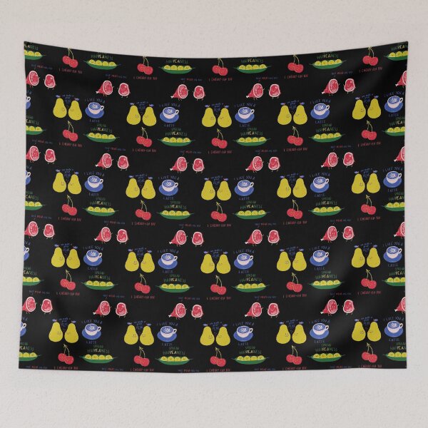 Item preview, Romantic Funny Food Puns designed and sold by FitFabFunny.