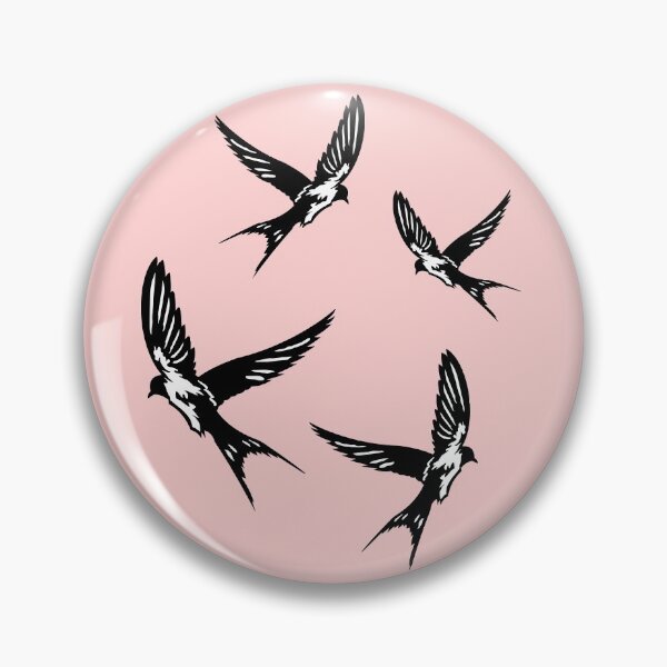Item preview, SWALLOWS WHITE BREAST BY SUBGIRL designed and sold by SUBGIRL.