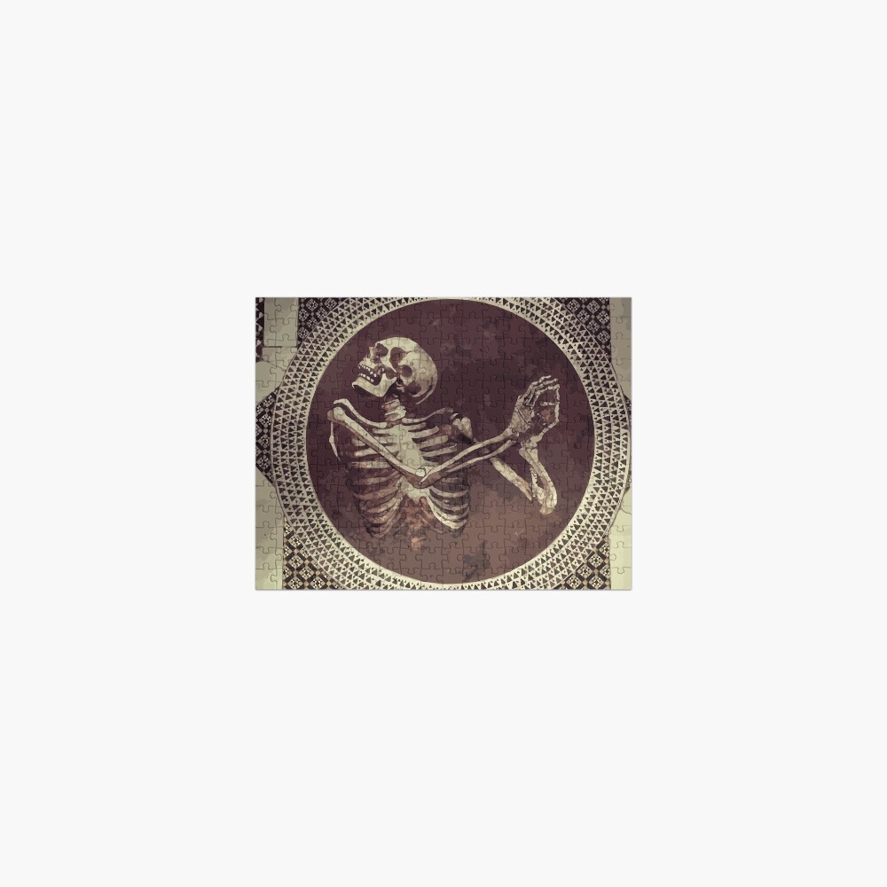 Hannibal: Dancing Skull + Skeleton Mosaic Jigsaw Puzzle