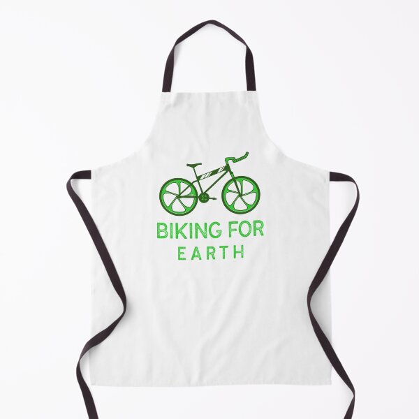 Item preview, Biking For Earth, Cyclist designed and sold by ilovetshirts87.