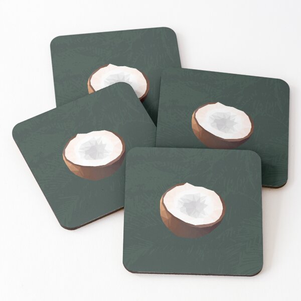 Item preview, Tropical coconut designed and sold by frangipaniarts.
