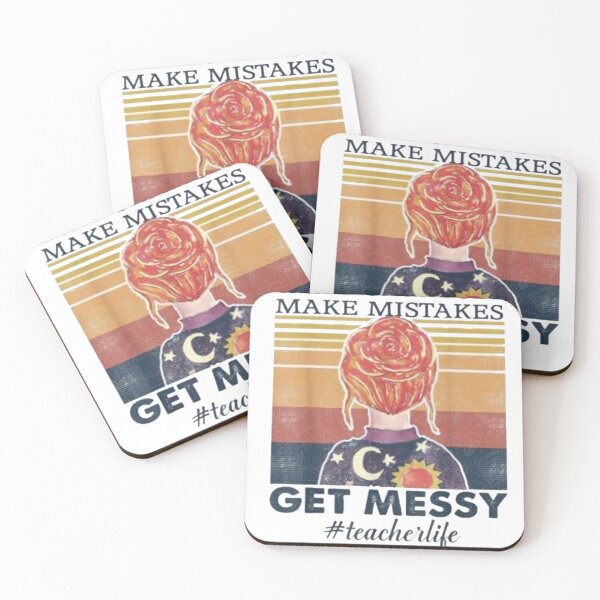Item preview, take chances make mistakes- Get messy funny T-Shirt-Teacher Life Take chances designed and sold by Trendy Shirts.