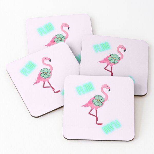 Item preview, FLIM FLAM PINK FLAMINGO TROPICAL designed and sold by garhoud.