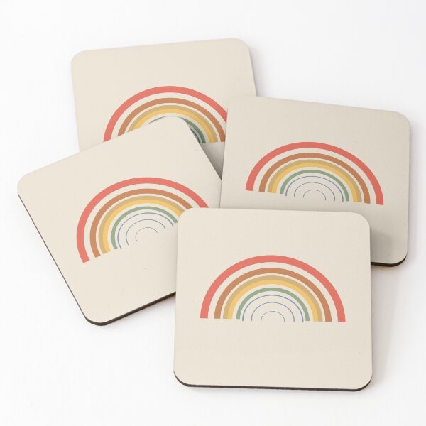 Artikelvorschau, Boho abstrakte Regenbogen-Erdfarben böhmischer Dekor-Stolz entworfen und verkauft von BohoStudio.