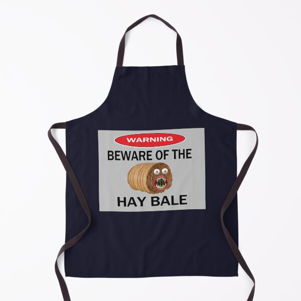 Item preview, WARNING BEWARE OF THE HAY BALE (GREY) designed and sold by onemoormove.