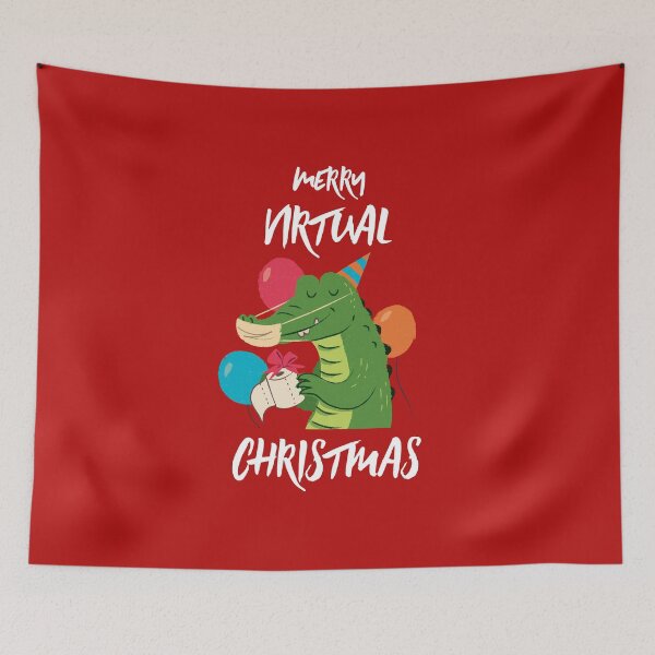 Item preview, Merry Virtual Christmas designed and sold by Ayurveda Fun Store.