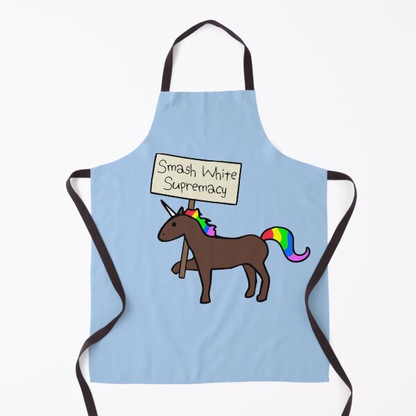 Item preview, Smash White Supremacy (Brown Unicorn) designed and sold by jezkemp.