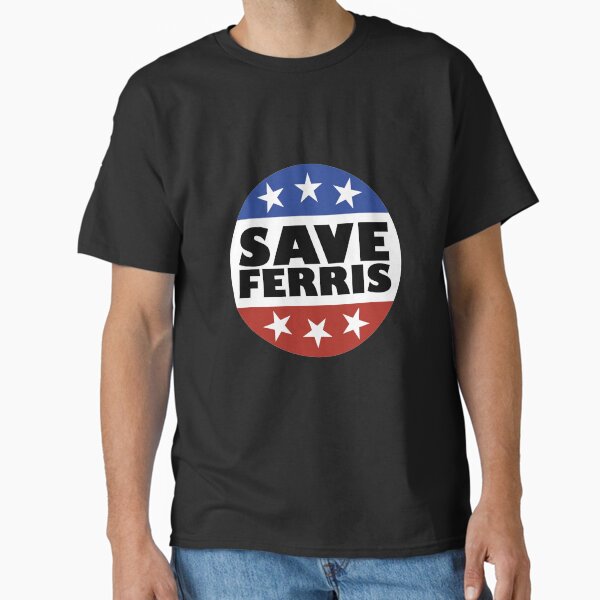 Item preview, Save Ferris Badge designed and sold by Indestructibbo.