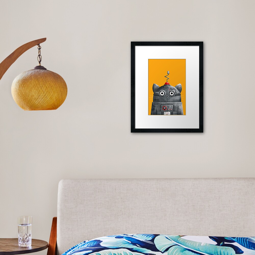 Item preview, Framed Art Print designed and sold by Doozal.