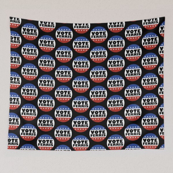 Item preview, Vote Ferris Badge designed and sold by Indestructibbo.
