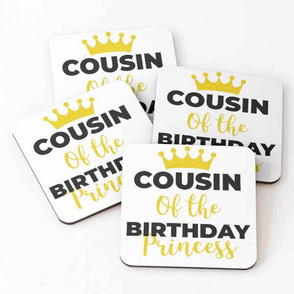 Item preview, Cousin Of The Birthday Princess Girl Party designed and sold by QM Designing.
