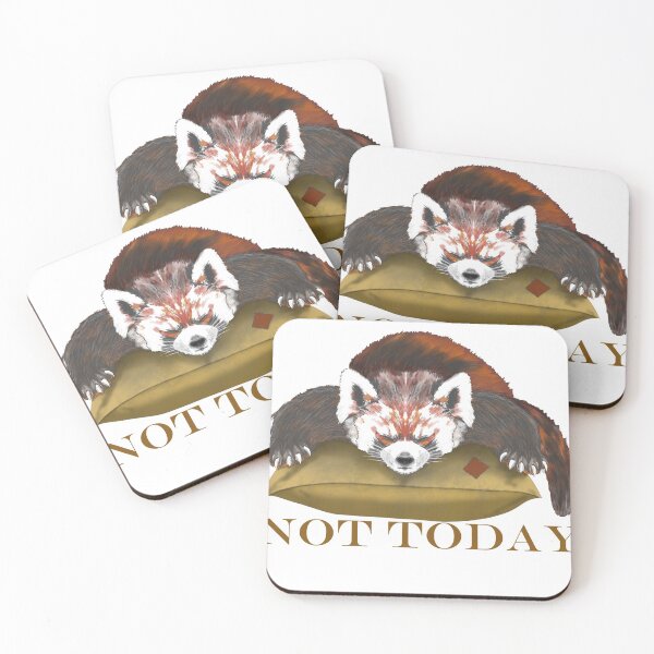 Item preview, not today, Red panda designed and sold by nemfisart.