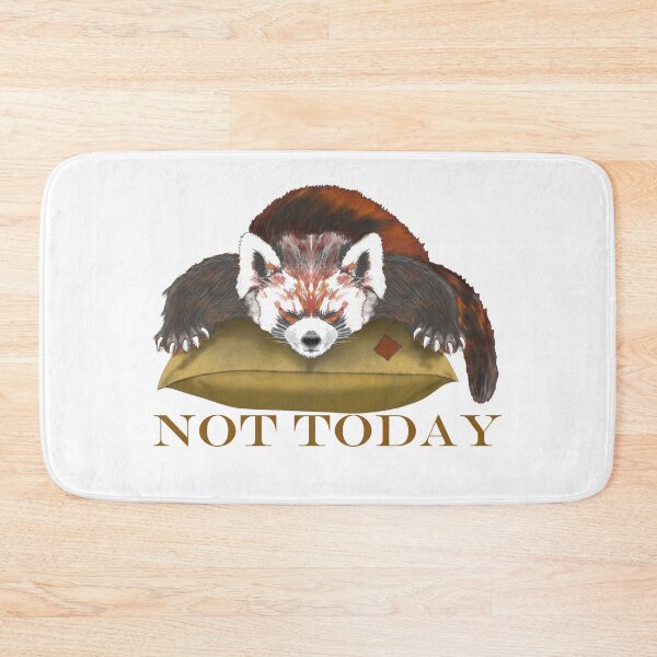 Item preview, not today, Red panda designed and sold by nemfisart.