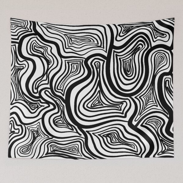 Item preview, Optical illusion line drawing designed and sold by gianna intrieri.