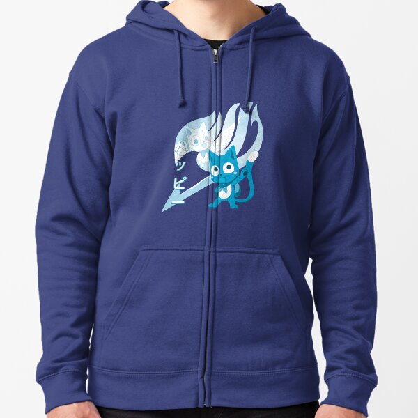 Fairy Tail - Heureux Veste zippée à capuche