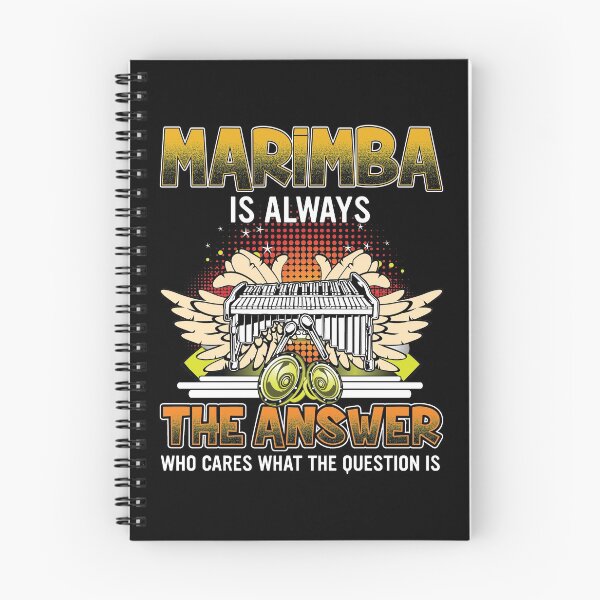 Item preview, MARIMBA musical instruments is always the answer who cares what the question is  designed and sold by abiabo.