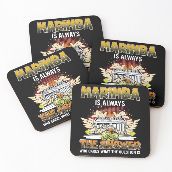 Item preview, MARIMBA musical instruments is always the answer who cares what the question is  designed and sold by abiabo.