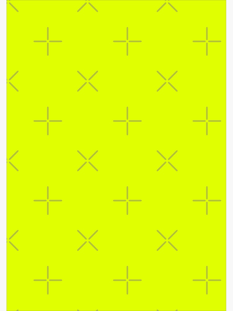 "Neon Green/Yellow" Canvas Print for Sale by GamesandMovies Redbubble