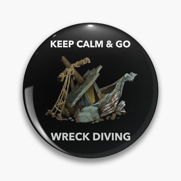 Item preview, Keep Calm & Go Wreck Diving designed and sold by Belcibol.