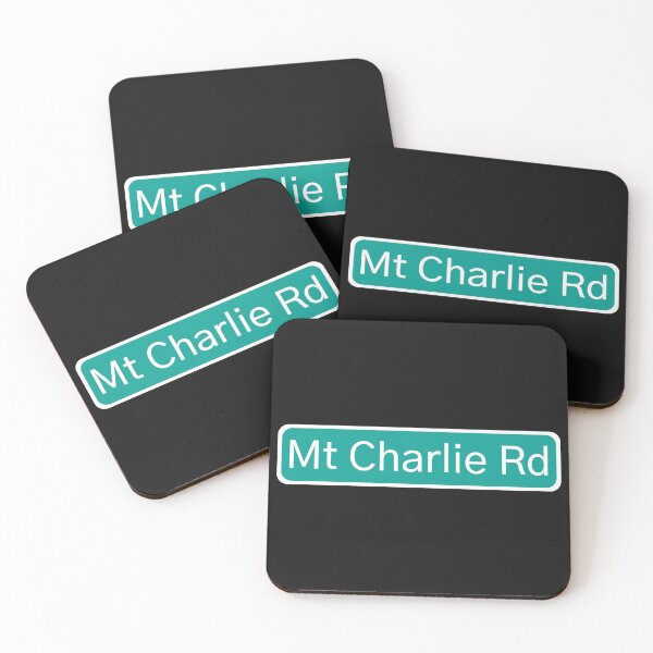 Item preview, Mt Charlie Road Sign: Santa Cruz, California designed and sold by milesmoriarty.