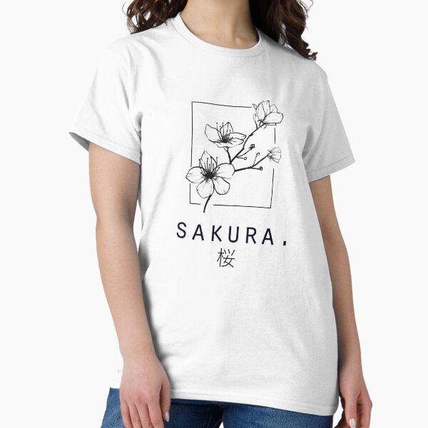 Artikel-Vorschau von "Sakura" Kirschblüte Japanisch Minimalistisches / Einfaches Design, designt und verkauft von Neroaida.