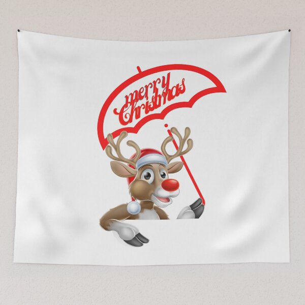 Item preview, Deer says Merry Christmas designed and sold by esm75.