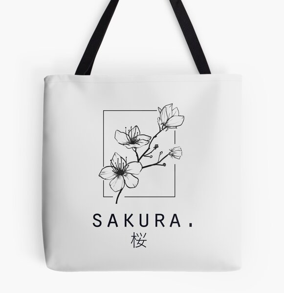 Cherry Blossom Tote Bag, Painting Style Japanese Sakura Tree on Grungy  Background with Inscription, Cloth Linen Reusable Bag for Shopping Books  Beach and More, 16.5 X 14, Cream, by Ambesonne 