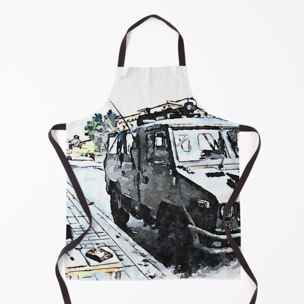 Item preview, L'Aquila: checkpoint with truck of the army designed and sold by Giuseppe Cocco.