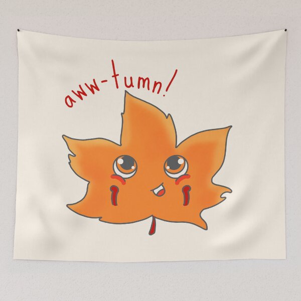 Item preview, aww-tumn linda hoja de otoño designed and sold by Hawkson.