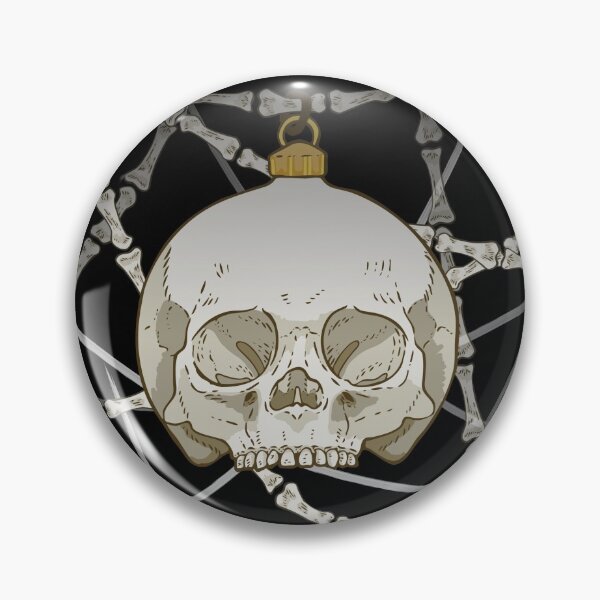 Item preview, Skeleton Baubles in the Dark designed and sold by Murmur Ink Crow.