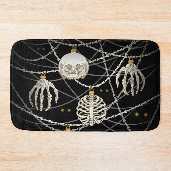 Item preview, Skeleton Baubles in the Dark designed and sold by Murmur Ink Crow.
