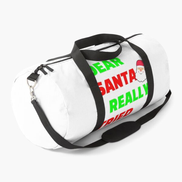 Item preview, Dear Santa I Really Tried white bcg designed and sold by Piztees.