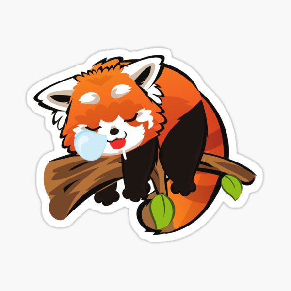 Panda Face Stickers Redbubble Panda Face Stickers Redbubble