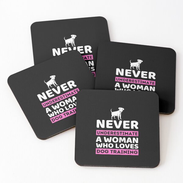 Item preview, Never Underestimate A Woman Who Loves Dog Training designed and sold by bifkee19.