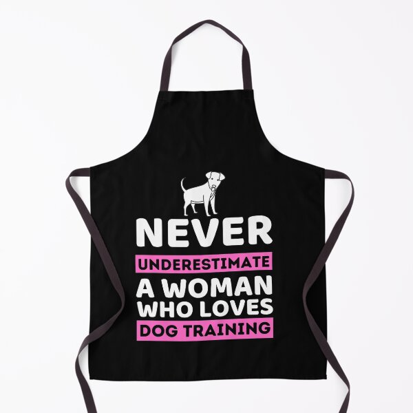 Item preview, Never Underestimate A Woman Who Loves Dog Training designed and sold by bifkee19.