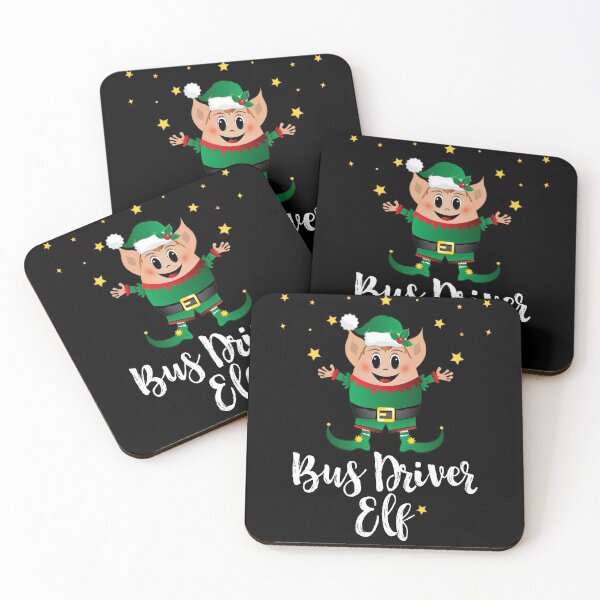 Item preview, Bus Driver Elf Squad Men Christmas Matching Family Group designed and sold by ZNOVANNA.