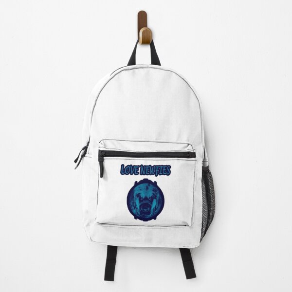 Love Newfies blue Backpack